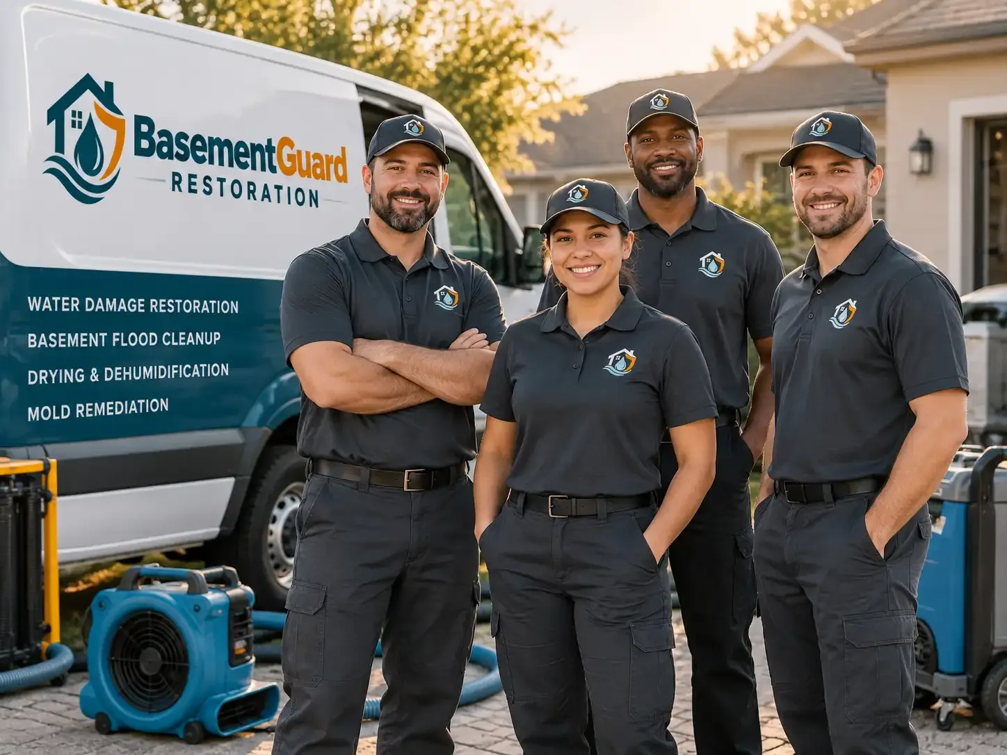 Basement Water Damage Restoration company in Bernhards Bay, NY